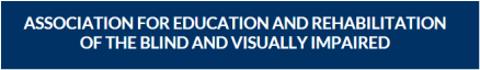Association for Education and Rehabilitation of the Blind and Visually Impaired logo